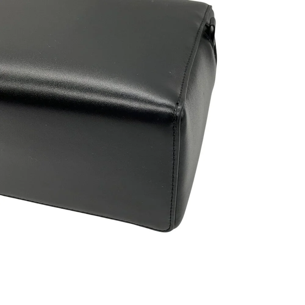 Loro Piana Black Extra Pocket L27 Tender Calfskin Leather Handbag - Picture 8 of 15